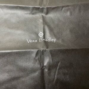 Vera Bradley Black Logo draw string Dust Bag